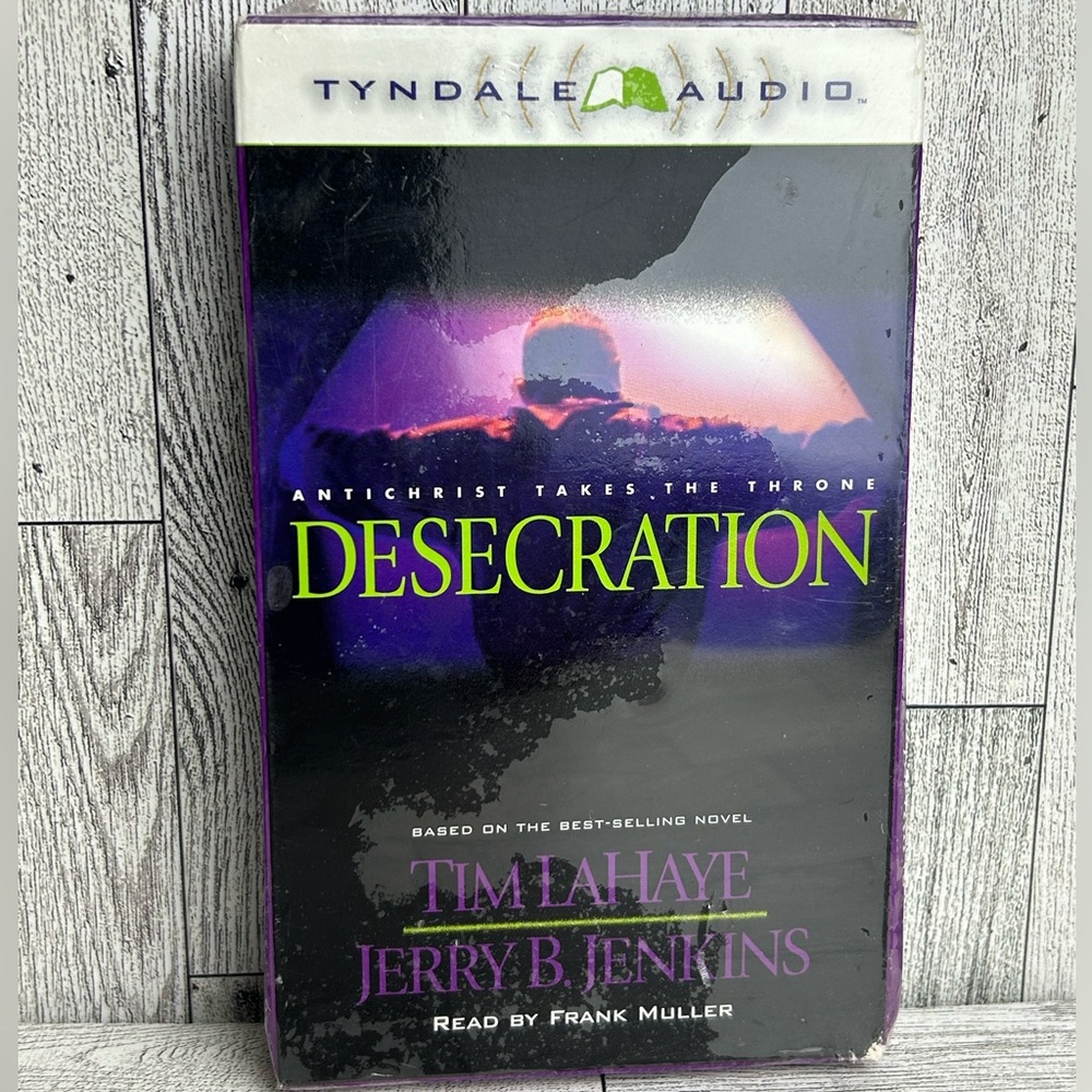 Desecration Antichrist Takes The Throne Tim LAHaye Audiobook Cassette 2001